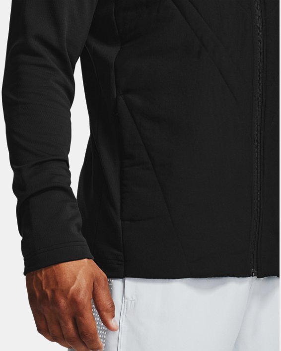 Men's UA Sprint Hybrid Jacket, Black, pdpMainDesktop image number 3
